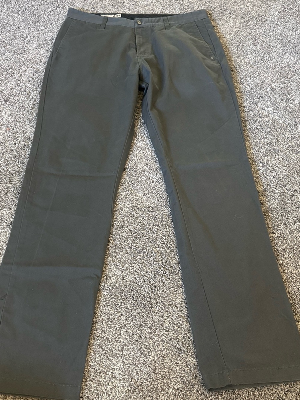 Volcom Men's Chino Pants in grey